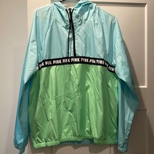 VS pink anorak wind breaker